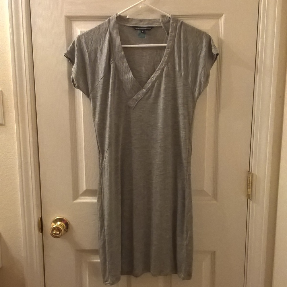 V-Neck Jersey Dress